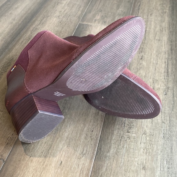 Toms Loren Heeled Suede metallic booties - Picture 7 of 8